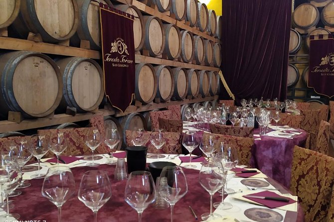Siena and San Gimignano from Rome: Wine Tasting Tour in Tuscany - Tenuta Torciano Winery: Tastings Plus Local Products (and the Meal Factor)