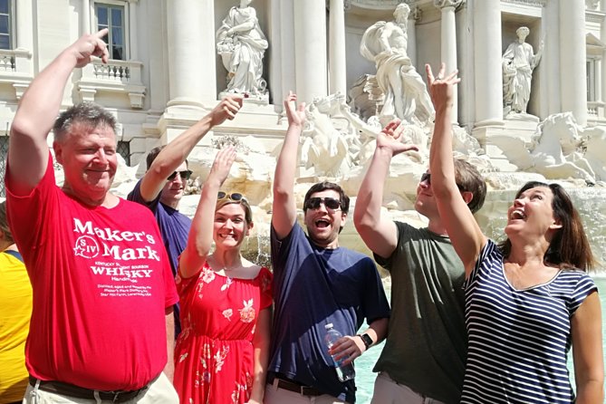 Sightseeing Walking Tour of Rome By Night: Trevi Fountain & Other Highlights - The in-between landmarks: Piazza Colonna, Palazzo Chigi, Hadrian, and St. Ignatius