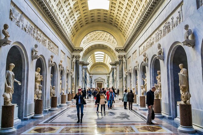 Sistine Chapel and Vatican Tour - Small-group format: up to 20 people, not a cattle-car tour