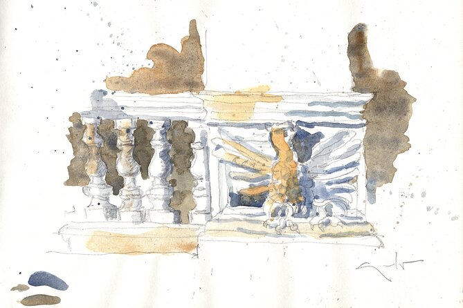 Sketching in Rome Villa Borghese Private lesson with Guido - Key highlights for sketching in Villa Borghese with Guido