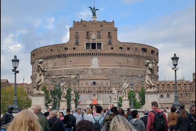 Skip the line Castel Sant'Angelo Tour tiered price - The Terrace View and Photo Time You’ll Actually Use