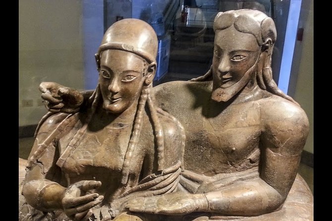 Skip-the-line guided tour of the National Etruscan Museum of Villa Giulia in Rome - How the guide uses tablet-style storytelling (and why that helps)