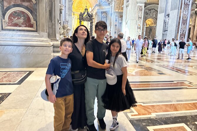 Skip the Line Vatican and Sistine Chapel Tour for Kids and Family - The route through the Vatican Museums (where kids actually stay focused)