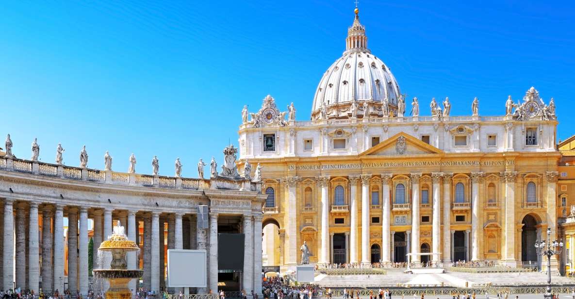 Skip the line Vatican Museum Sistine & St.Peter Private Tour - How to get the most out of your 3 hours