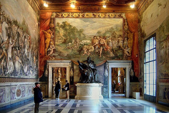 Small group: Capitoline Museums - How famous paintings fit into a museum built for power and myth