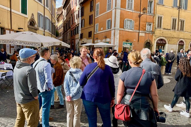 Small Group Rome's Jewish Ghetto and Trastevere Tour - Isola Tiberina Break and Pont Fabricius: Why the River Matters