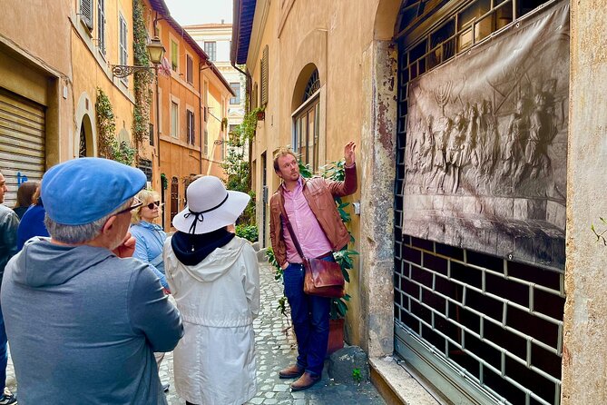 Small Group Rome's Jewish Ghetto and Trastevere Tour - Teatro di Marcello and Il Portico di Ottavia: Rome’s Big-City Stage Before the Ghetto