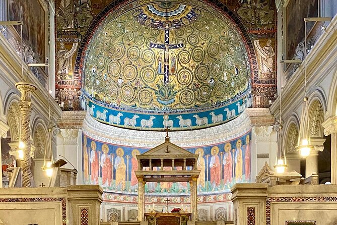Small-Group Tour at Underground Temples of St. Clement's Basilica - San Clemente Above Ground: Mosaics and the 12th-Century View