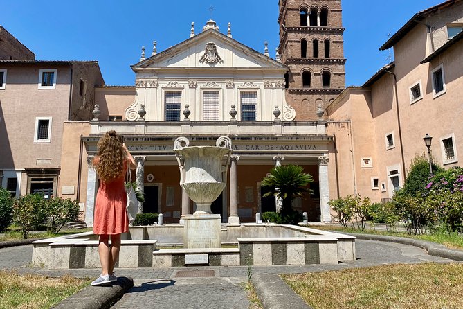 Small-Group Tour of Trastevere's Hidden Gems and Undergrounds - Santa Maria in Trastevere: the golden mosaics finish strong