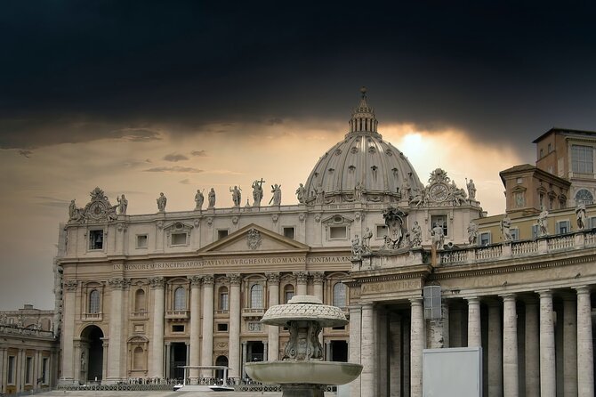 St Peter's Basilica and Cupola Guided Tour - Key points to know before you go