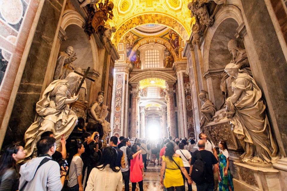 St Peter's Basilica Express Guided Tour with Dome Climb - Time inside the basilica afterward: how to make it your own