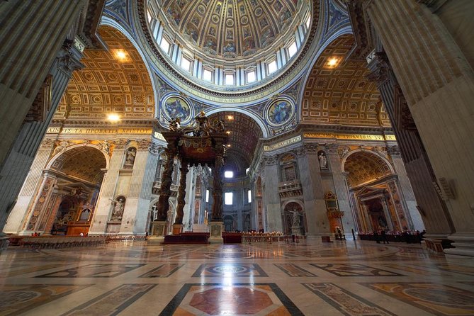 St. Peter’s Basilica Priority Access Tour with Dome & Crypt - Inside St. Peter’s Basilica: Bernini, Michelangelo, and the Key Moment