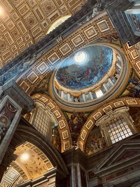 St Peter's Basilica tour with Dome and Crypts(Papal Tomb) - Dome Climb to the Top: 304 Steps, Big Views, and Michelangelo’s Design in Real Life
