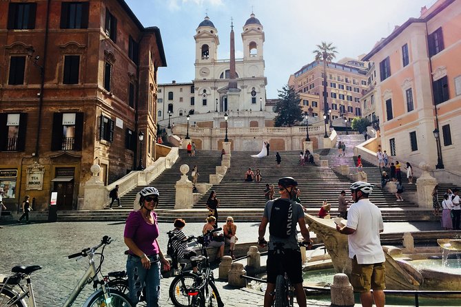 Sunrise in Rome: Small Group E-Bike tour with Italian Breakfast - Colosseum from the bike: see it clearly, then decide about tickets