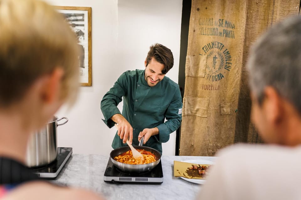 Super Fun Pasta and Gelato Cooking Class by the Vatican - The chef-led vibe: clear English instruction and a friendly tone