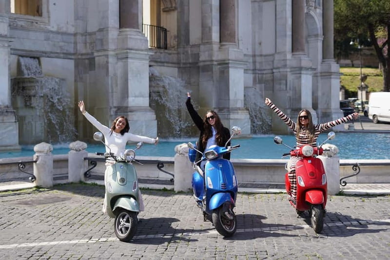 Taste, Explore, Capture-All inclusive Vespa Tour in Rome - First Stop: Where to Meet for Your Via del Colosseo Vespa Ride