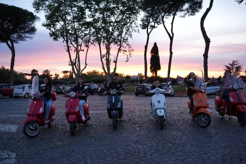 Taste, Explore, Capture-All inclusive Vespa Tour in Rome - Giardino degli Aranci: Break Time With a Guided Touch (and Photos)