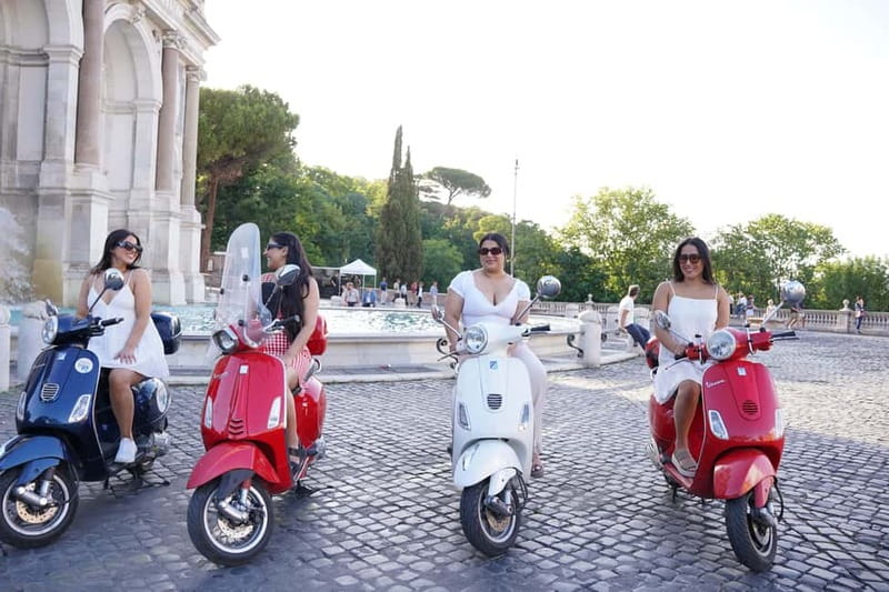 Taste, Explore, Capture-All inclusive Vespa Tour in Rome - Castel Sant’Angelo Pass-By: Quick, Classic, and Convenient
