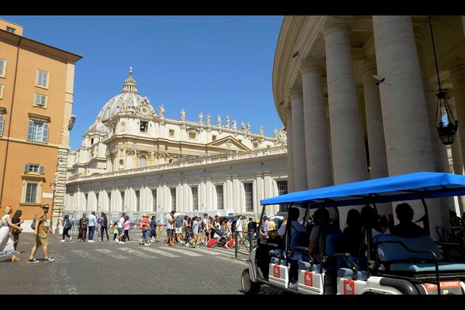 The best of Rome by Golf Cart - private tour - Key things I’d plan around
