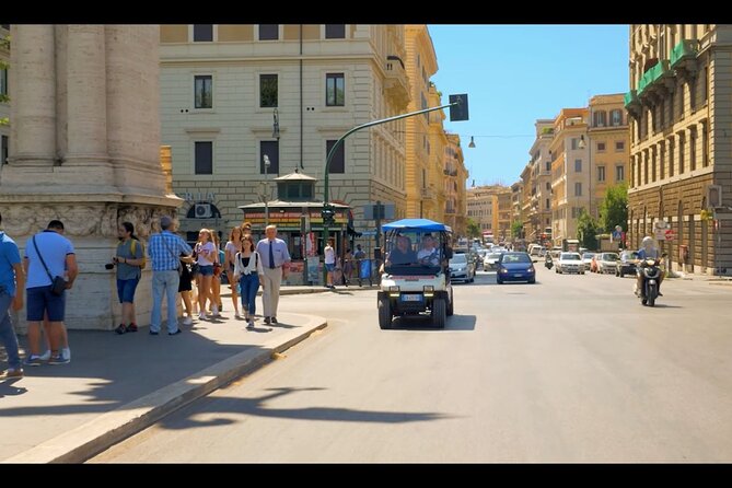 The best of Rome by Golf Cart - private tour - A golf cart can be smart in Rome