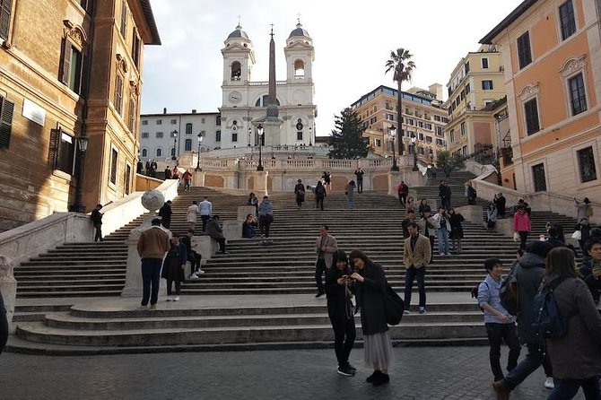 The hidden corners of Rome - Piazza di Spagna: the Steps zone, made readable