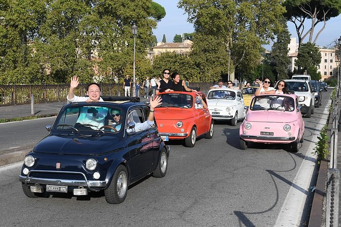 The ORIGINAL Fiat 500 3hour chauffeured tour - Via Galvani hill of broken vases: Rome’s most unexpected mini-sight