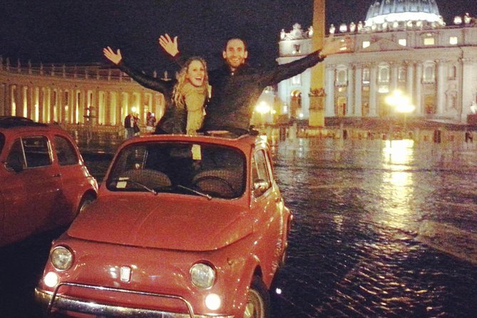 The Original Fiat 500 Night Tour of Rome - Why This Night Tour Works Better Than a Bus Ride