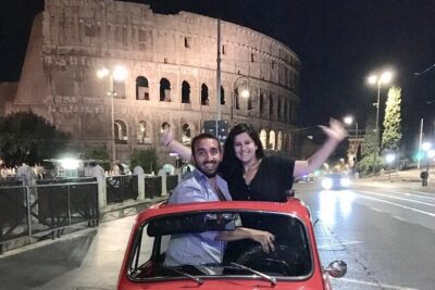 The Original Fiat 500 Night Tour of Rome - Piazza Navona After Dark: Baroque Drama in a Roman Stadium Shape