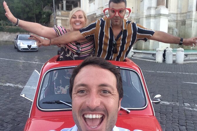 The Original Fiat 500 Night Tour of Rome - Cruising Past Rome’s Night Icons in a Car That Fits the City