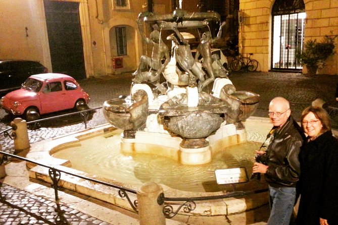 The Original Fiat 500 Night Tour of Rome - Piazza Navona to Janiculum Vistas: Big Views, Short Stops