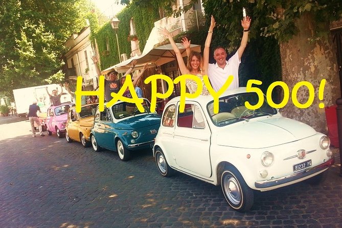 The ORIGINAL Fiat 500 Tour of Rome's 7 Hidden Gems - Trastevere: small streets, big atmosphere, and Fiat-sized access