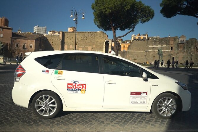 The Rome you don't know - Taxi city tour - Price and value: what $191.65 buys for up to 3