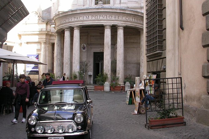THINK BIG, GO MINI! Rome Day&Night in Mini Cooper Classic Cabrio - How the 3-hour route strings together Rome’s icons and skyline views