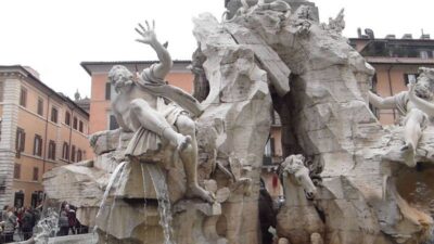 Through Eternity Rome Private Tour & Pantheon - Piazza di Spagna and the Barcaccia Fountain start: get your bearings first