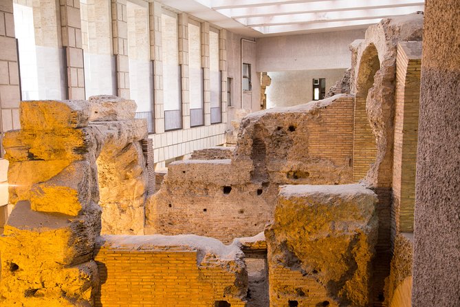 Ticket to Piazza Navona Undergrounds Stadium of Domitian - Extras on site: media, photos, and that optional add-on feeling
