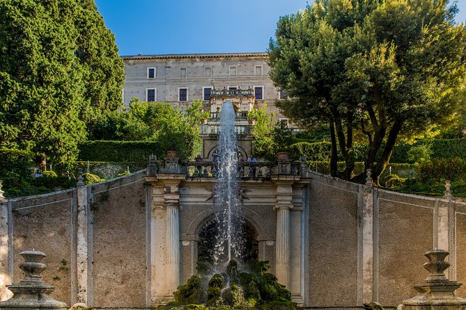 Tivoli, Hadrians Villa and Villa d'Este, a charming day trip from Rome - Villa d’Este: Renaissance Gardens, Neptune’s Fountain, and Water Show Energy