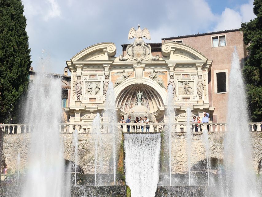 Tivoli: Hadrian's Villa and Villa d'Este Guided Tour - Villa d’Este: fountains as Renaissance performance