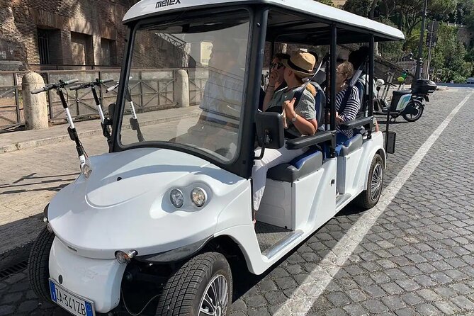 Top Ten Rome Major Attractions by Golf Cart - Key highlights at a glance