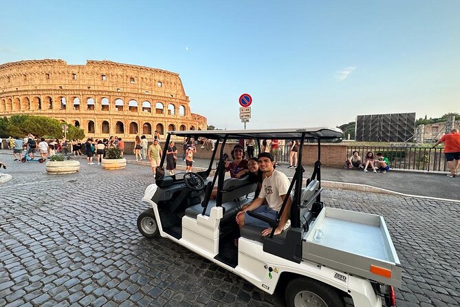 Top Ten Rome Major Attractions by Golf Cart - Why a Rome golf cart tour makes sense for your schedule