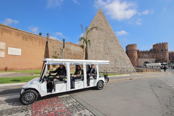 Tour of Rome in 7 Seater Golf Cart - Key things to know before you go