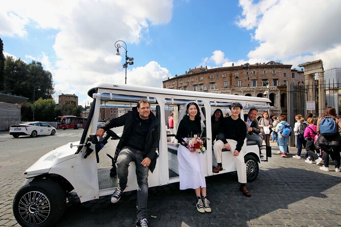 Tour of Rome in 7 Seater Golf Cart - Aventine Hill Photo Stops: Rose Garden, Orange Grove, Keyhole