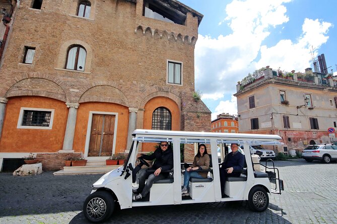 Tour of Rome in 7 Seater Golf Cart - Trastevere and Janiculum Hill Views Without the Grind