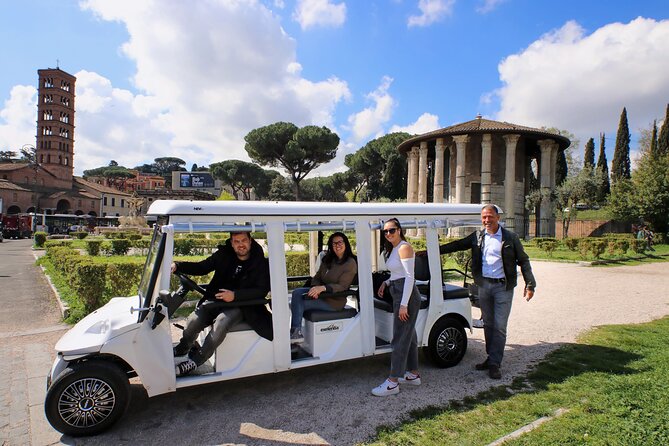 Tour of Rome in 7 Seater Golf Cart - Vatican City, Pantheon, and Trevi Fountain: The Three Big Dividers