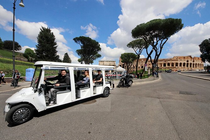 Tour of Rome in 7 Seater Golf Cart - Spanish Steps, Villa Borghese, and Piazza del Popolo in Quick Hits