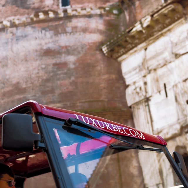 Tour of Rome in Golf Cart: Ancient Rome - Theatre of Marcellus to the Next Guided Stop: Seeing the Heart of Imperial Rome