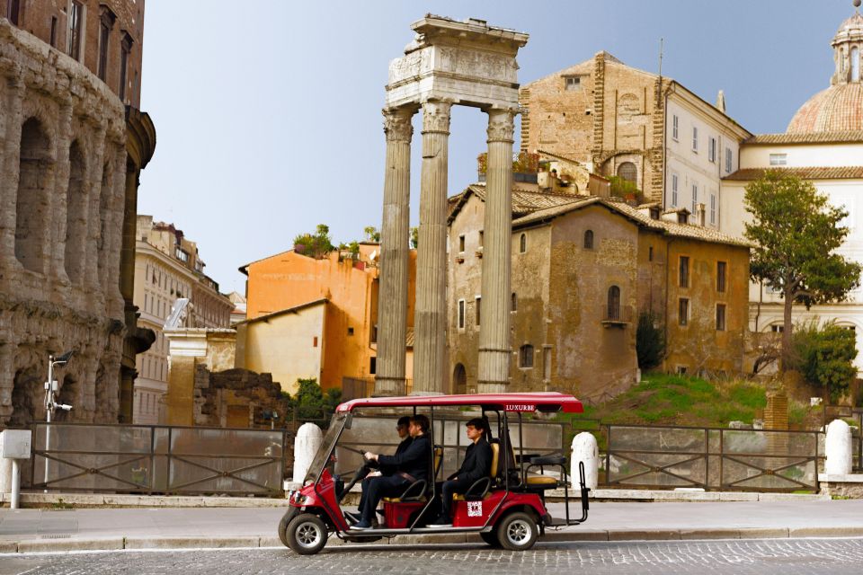 Tour of Rome in Golf Cart: Ancient Rome - Temple of Venus and Rome and the Domus Aurea: When Rome Feels Like a Story