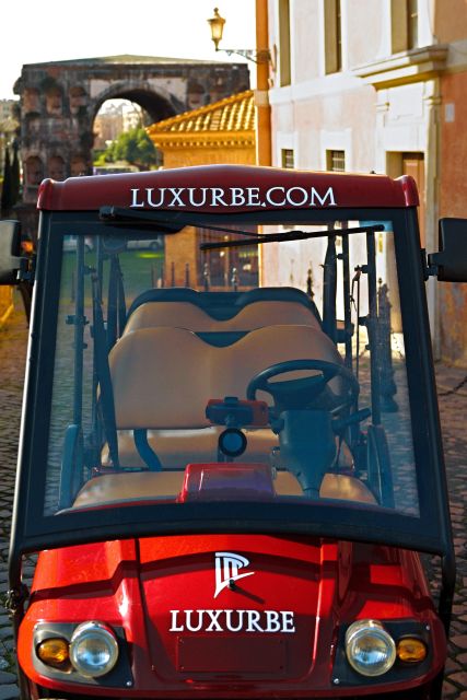 Tour of Rome in Golf Cart: Ancient Rome - Colosseum View That Actually Lets You Breathe, Then the Forum and Circus Maximus