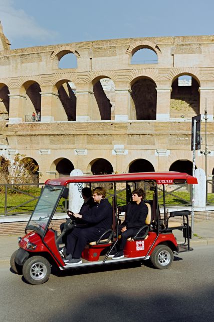 Tour of Rome in Golf Cart: Seven Hills of Rome - Mouth of Truth to the Colosseum: classic Rome, paced for photos