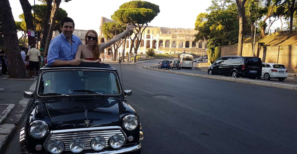 Tour of Rome in Mini Cooper Classic Cabriolet - Why Rome in a Classic Mini Works So Well
