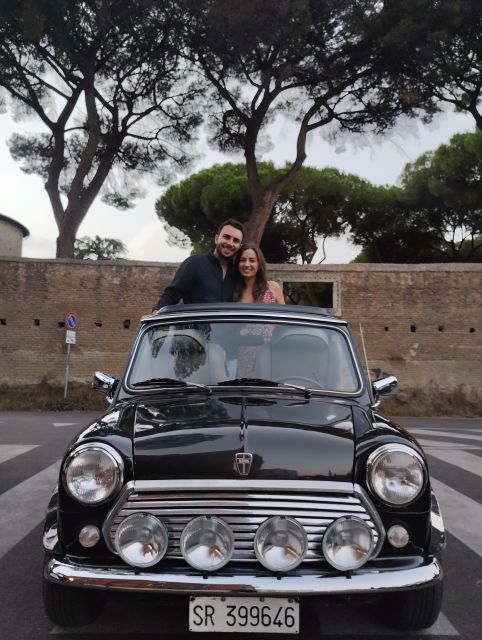 Tour of Rome in Mini Cooper Classic Cabriolet - The Aperitif Ending: Why the Hat Gift Matters